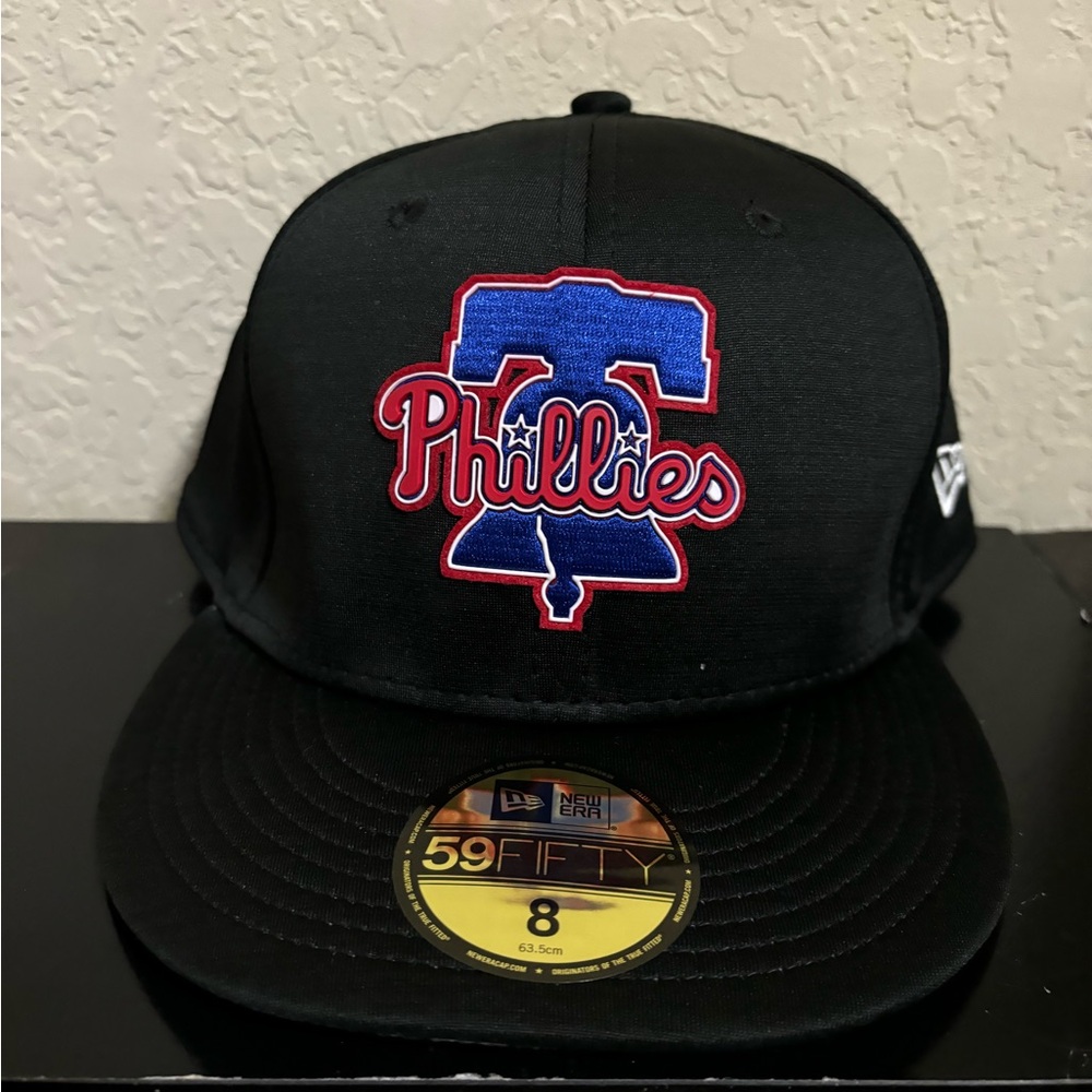 Philadelphia Phillies New Era Fitted Hat Size 8